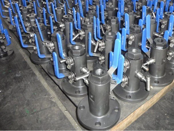 Flanged Ends Floating Type Double Block & Bleed Ball Valve / Dbb Valve